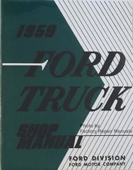 1959 Ford Truck Shop Manual