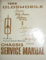 1969 Oldsmobile F85, Vista Cruiser, Cutlass, 442 Delta 88, 98, Tornado Chassis Service Manual