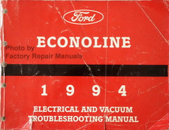 Ford Econoline 1994 Electrical and Vacuum Troubleshooting Manual
