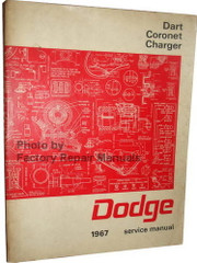 Dart Coronet Charger Dodge 1967 Service Manual