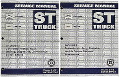 2005 GM ST Truck Chevrolet Colorado GMC Canyon Service Manual Volume 1, 2
