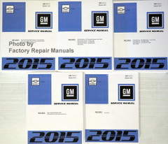 2015 Chevrolet Cruze GM Service Manual Volume 1, 2, 3, 4, 5