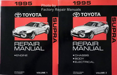 1995 Toyota Supra Repair Manuals Volume 1, 2