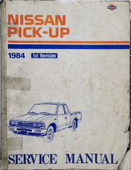 1984 Nissan Truck Model 720 Series Service Manual