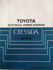 1989 Toyota Cressida Electrical Wiring Diagrams