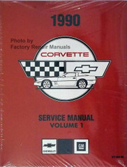 1990 Chevrolet Corvette Service Manuals Reprint Volume 1 and 2