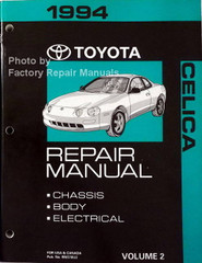 1994 Toyota Celica Repair Manuals Volume 2