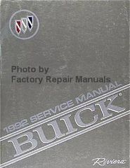 1992 Buick Riviera Service Manual