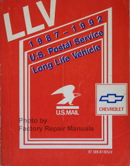 LLV 1987-1992 U.S. Postal Service Long Life Vehicle Service Manual