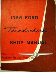 1965 Ford Thunderbird Shop Manual
