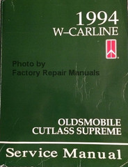 1994 Oldsmobile Cutlass Supreme Service Manual