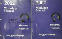 2002 Workshop Manual Ford Mustang Volume 1, 2