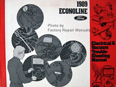 1989 Econoline Ford Electrical & Vacuum Troubleshooting Manual