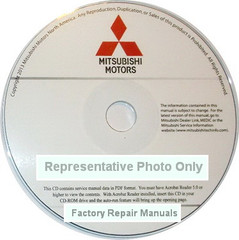 2014 Mitsubishi Outlander Service Manual CD-ROM