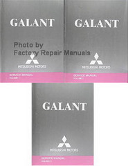 2005 Galant Service Manual Mitsubishi Motors Volume 1, 2, 3