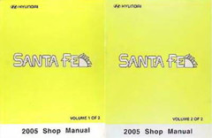 2005 Hyundai Santa Fe Shop Manual Volume 1, 2