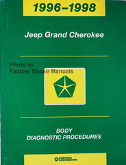 1996-98 Jeep Gran Cherokee Body Diagnostic Procedures