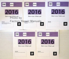 2016 Chevrolet Colorado GMC Canyon Service Manual Volume 1, 2, 3, 4, 5