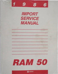 1986 Dodge Ram 50 Service Manual