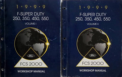 1999 F-Super Duty 250, 350, 450, 550 Workshop Manual Volume 1 and 2