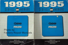 1995 Chevrolet Geo Prizm Service Manual Volume 1, 2