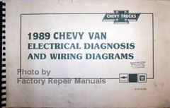 1989 Chevy G Van Electrical Diagnosis and Wiring Diagrams