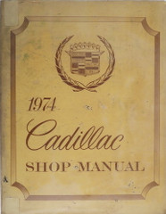 1974 Cadillac Shop Manual