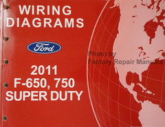 2011 Ford F-650, 750 Super Duty Wiring Diagrams 