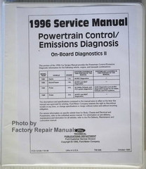 Powertrain Control/Emissions Diagnosis 1996 Service Manual Car/Truck On Board Diagnosics IIB