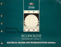 1998 Ford Econoline Electrical Vacuum and Troubleshooting Manual
