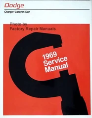 Dodge Charger/Coronet/Dart 1969 Service Manual