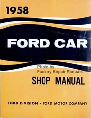 1958 Ford Car Shop Manual