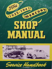 1932 - 1941 Ford Mercury Car Truck Shop Manual