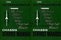 1968 Oldsmobile 442, F-85, Vista Cruiser, Cutlass, Delmont, Delta, Ninety Eight, Toronado Chassis Service Manual