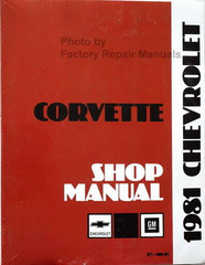 1981 Chevrolet Corvette Shop Manual