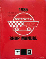 1985 Chevrolet Corvette Shop Manual