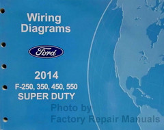 2014 Ford F250 F350 F450 F550 Super Duty Wiring Diagrams