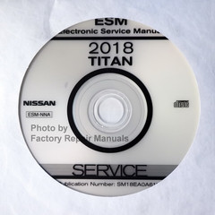 2018 Nissan Titan ESM Electronic Service Manual CD