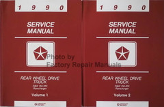 1990 Service Manual D&W 150-350 Ramcharger