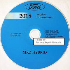 Ford 2018 Service Information Lincoln MKZ Hybrid