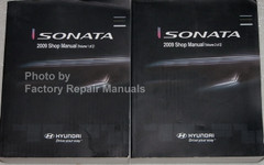 Sonata 2009 Shop Manual Hyundai Volume 1, 2