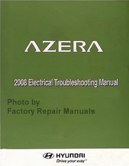 2008 Azera Electrical Troubleshooting Manual Hyundai