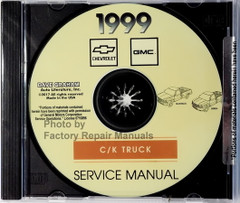 1999 Chevrolet Silverado GMC Sierra Service Manual 
