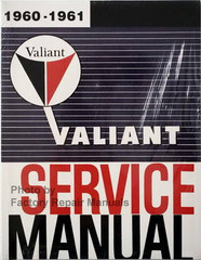 1960-1961 Plymouth Valiant Service Manual