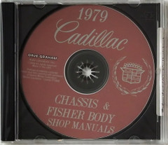 1979 Cadillac Service Manual and Fisher Body Repair Manual on CD