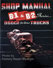 1948-1950 Dodge Truck Shop Manual B-1 & B-2 Series