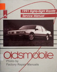 1991 Oldsmobile Eighty Eight Royale Service Manual 