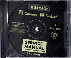 1997 Service Manual Chevrolet Camaro Pontiac Firebird Volume 1 and 2 on CD