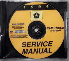 1994 Service Manual Ram Truck 1500 - 3500 CD