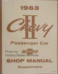 1963 Chevy II Nova Shop Manual Supplement